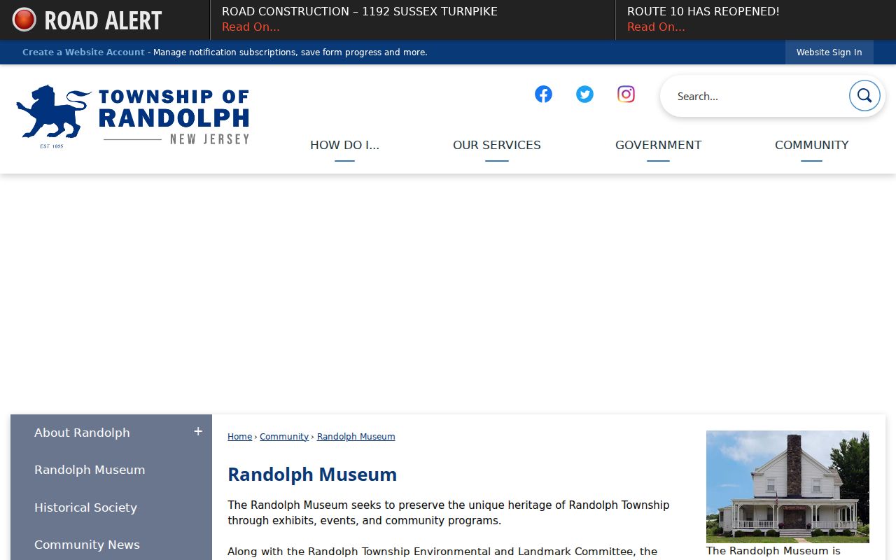 Randolph city directory local history at the Randolph Museum